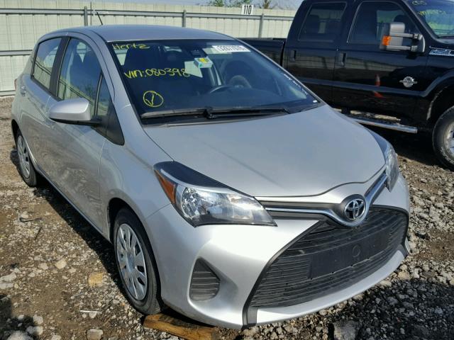 VNKKTUD31HA080398 - 2017 TOYOTA YARIS L SILVER photo 1