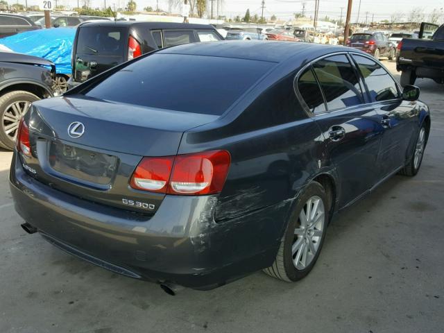 JTHBH96S065012898 - 2006 LEXUS GS GENERAT GRAY photo 4