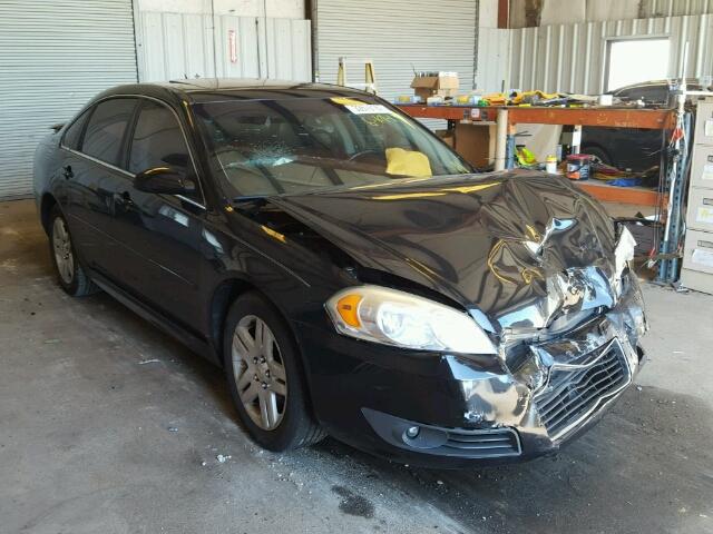 2G1WG5EK0B1234989 - 2011 CHEVROLET IMPALA LT BLACK photo 1