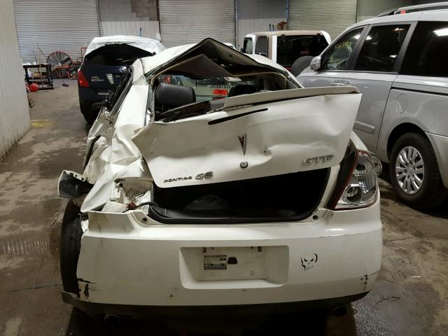 1G2ZM587774134800 - 2007 PONTIAC G6 GTP WHITE photo 9