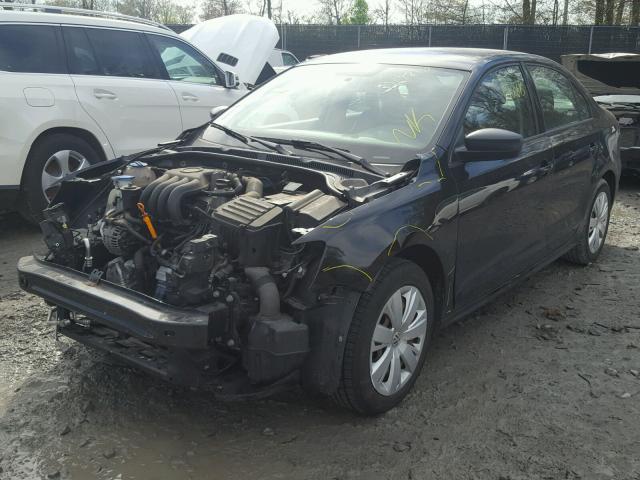 3VW2K7AJ0CM326978 - 2012 VOLKSWAGEN JETTA BASE 黑色 照片 2
