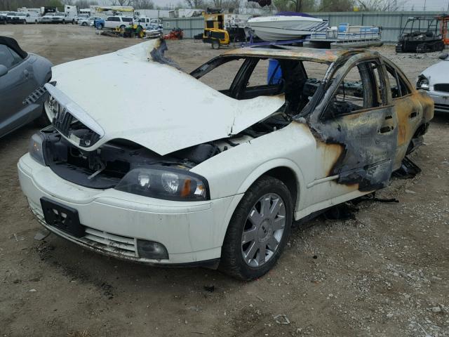 1LNHM87A55Y623333 - 2005 LINCOLN LS WHITE photo 2