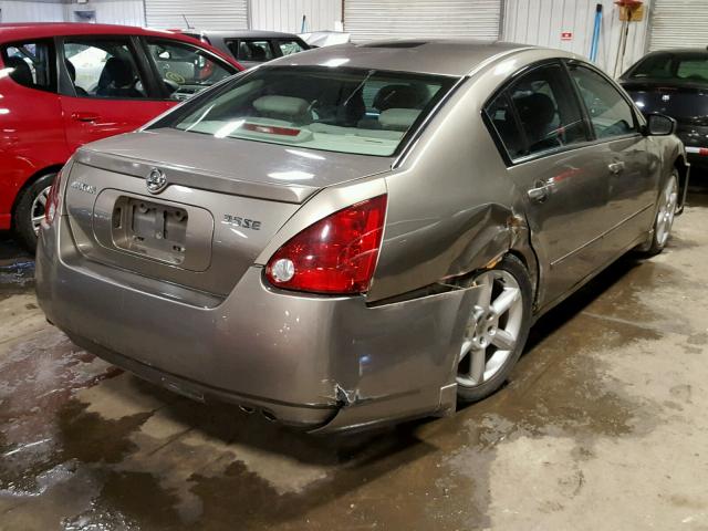 1N4BA41E06C822902 - 2006 NISSAN MAXIMA SE GRAY photo 4