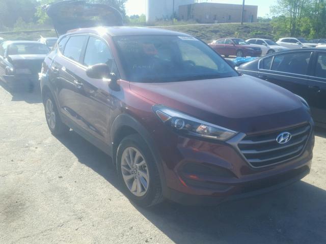 KM8J23A44GU107519 - 2016 HYUNDAI TUCSON SE RED photo 1