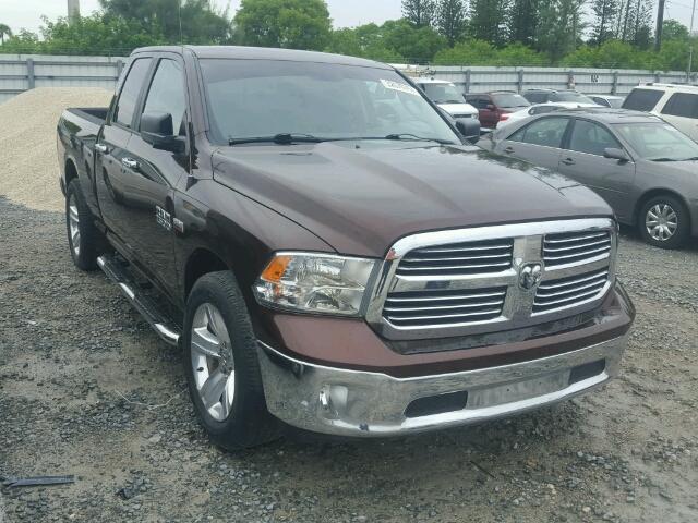 1C6RR6GTXES278181 - 2014 RAM RAM TRUCK BROWN photo 1