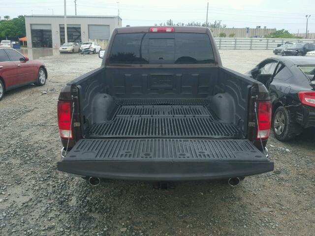 1C6RR6GTXES278181 - 2014 RAM RAM TRUCK BROWN photo 9