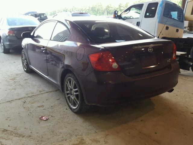 JTKDE167360097757 - 2006 TOYOTA SCION TC 紫色 照片 3