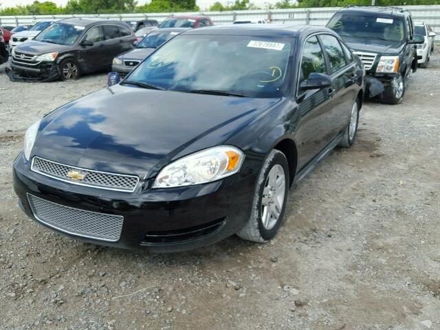 2G1WG5E30D1179763 - 2013 CHEVROLET IMPALA LT Սև լուսանկար 2