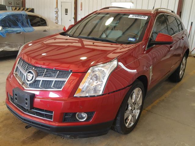 3GYFNJE48AS563945 - 2010 CADILLAC SRX PERFOR RED photo 2