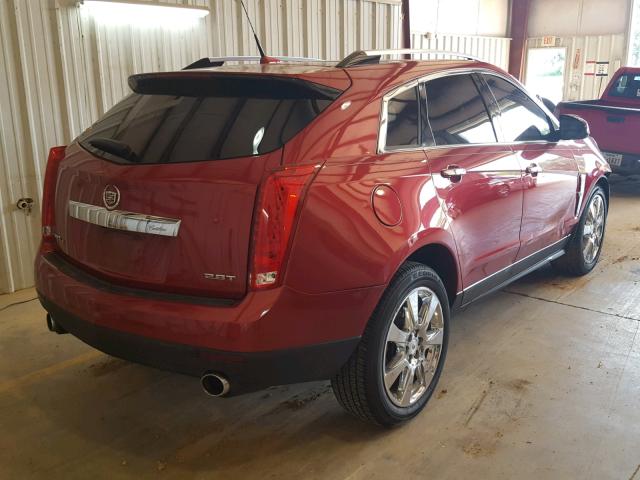 3GYFNJE48AS563945 - 2010 CADILLAC SRX PERFOR RED photo 4