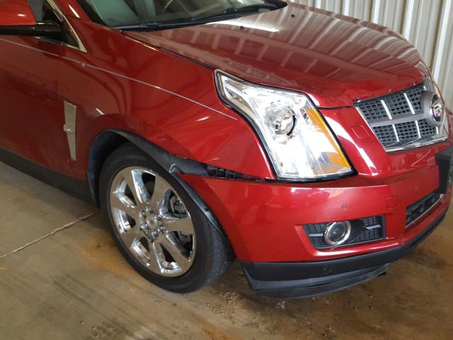 3GYFNJE48AS563945 - 2010 CADILLAC SRX PERFOR RED photo 9