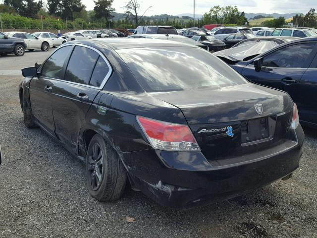 1HGCP2F4XAA177294 - 2010 HONDA ACCORD LXP BLACK photo 3