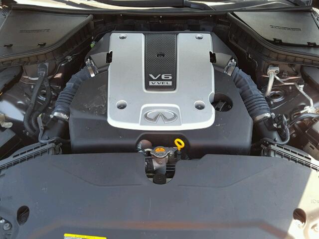 JN1BV7AP5FM331739 - 2015 INFINITI Q50 BASE Сірий фото 7