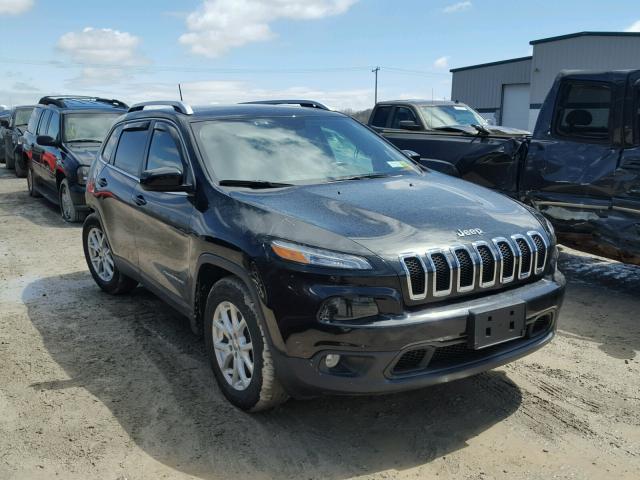 1C4PJMCB8GW182568 - 2016 JEEP CHEROKEE L BLACK photo 1