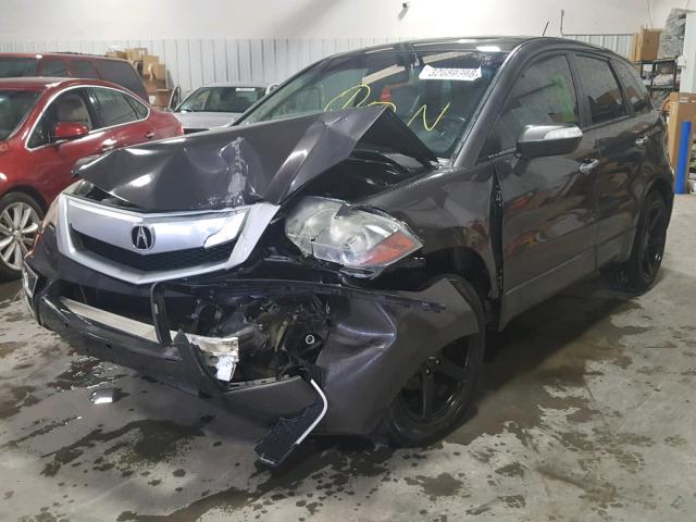 5J8TB2H2XAA001050 - 2010 ACURA RDX BLACK photo 2