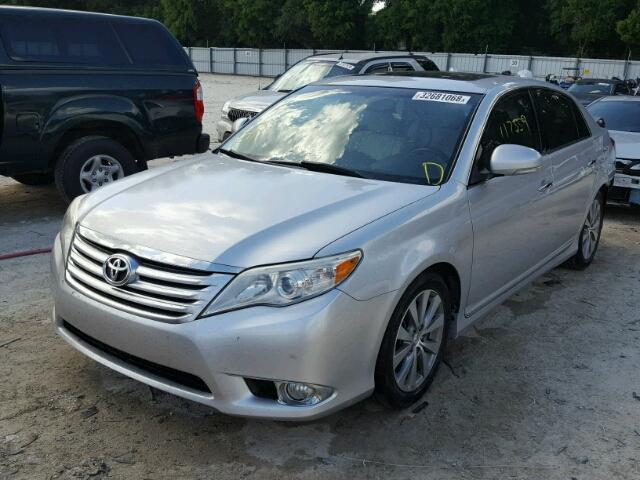 4T1BK3DB2BU437781 - 2011 TOYOTA AVALON BAS SILVER photo 2