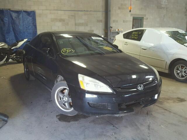 1HGCM72683A025367 - 2003 HONDA ACCORD EX BLACK photo 1