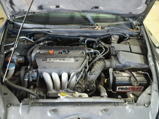 1HGCM72683A025367 - 2003 HONDA ACCORD EX BLACK photo 7