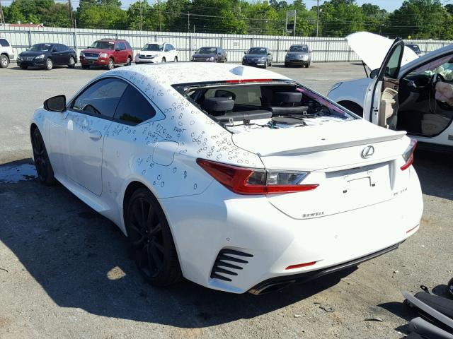 JTHHE5BC9F5007886 - 2015 LEXUS RC 350 WHITE photo 3