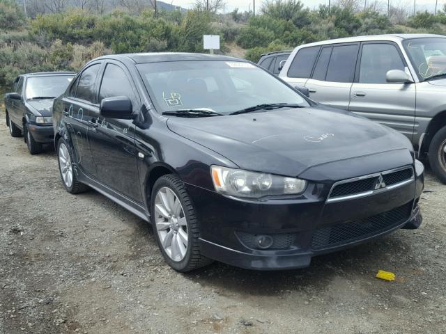 JA3AU86W99U029195 - 2009 MITSUBISHI LANCER GTS BLACK photo 1