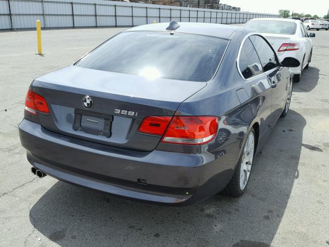 WBAWV13538P118813 - 2008 BMW 328 I SULE CHARCOAL photo 4