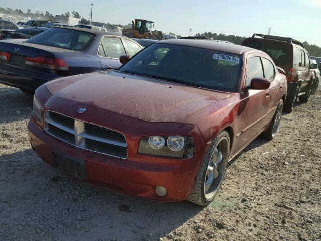 2B3KA53H16H172662 - 2006 DODGE CHARGER R/ MAROON photo 2