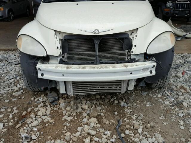 3C8FY68855T601834 - 2005 CHRYSLER PT CRUISER CREAM photo 9