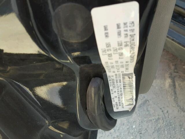 1J8HG48K46C338111 - 2006 JEEP COMMANDER BLACK photo 10