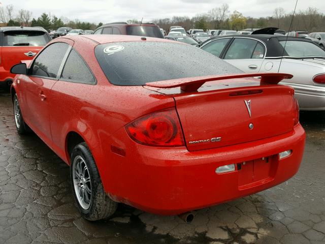 1G2AS18H997111332 - 2009 PONTIAC G5 RED photo 3