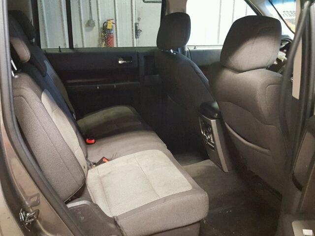 2FMGK5CC3ABA81714 - 2010 FORD FLEX SEL ნაცრისფერი ფოტო 6