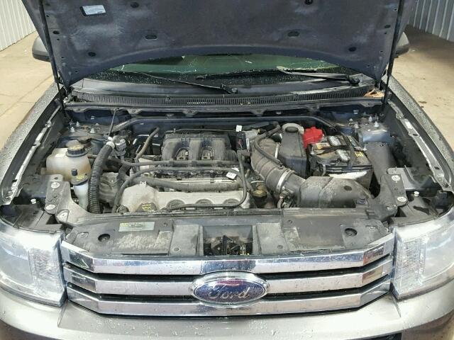 2FMGK5CC3ABA81714 - 2010 FORD FLEX SEL ნაცრისფერი ფოტო 7