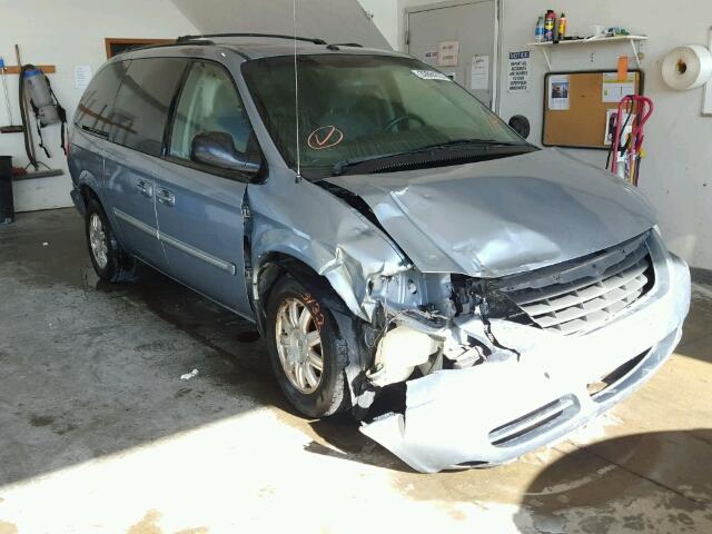 2A4GP54L76R827949 - 2006 CHRYSLER TOWN & COU BLUE photo 1