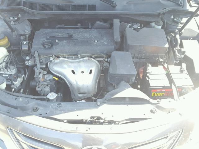 4T1BE46K27U725656 - 2007 TOYOTA CAMRY NEW GRAY photo 7