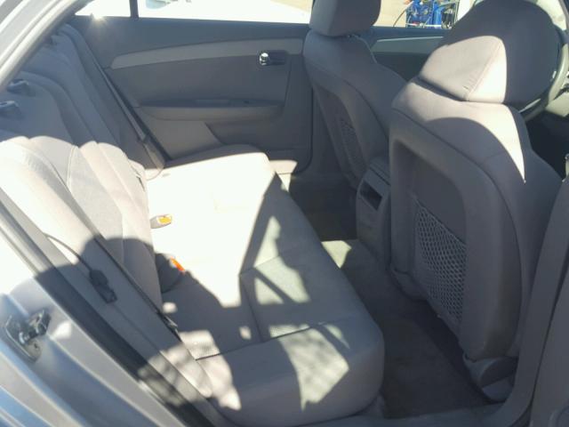 1G1ZB5EB8A4119491 - 2010 CHEVROLET MALIBU LS ვერცხლისფერი ფოტო 6