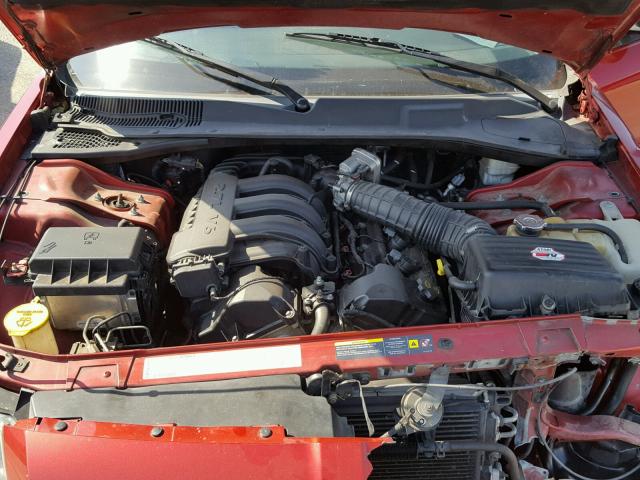 2D4FV47T06H414440 - 2006 DODGE MAGNUM SE BURGUNDY photo 7