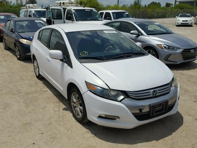 JHMZE2H71AS043014 - 2010 HONDA INSIGHT EX WHITE photo 1