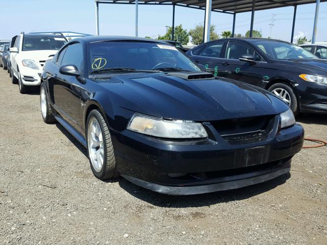 1FAFP42R03F393014 - 2003 FORD MUSTANG MA BLACK photo 1