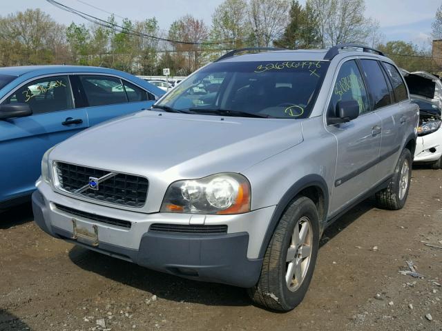 YV1CZ592451158289 - 2005 VOLVO XC90 SILVER photo 2