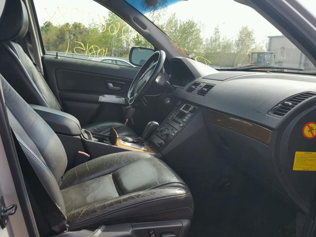 YV1CZ592451158289 - 2005 VOLVO XC90 SILVER photo 5