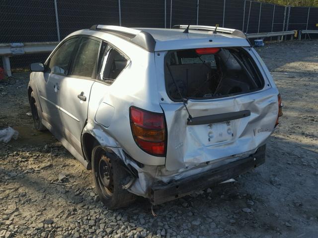 5Y2SL65867Z437198 - 2007 PONTIAC VIBE SILVER photo 3