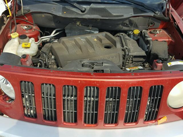 1J8FT48W57D336496 - 2007 JEEP PATRIOT LI RED photo 7