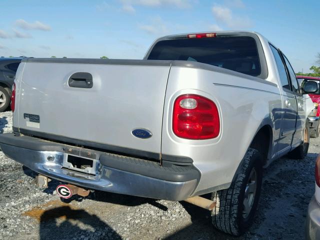 1FTRW07L91KB57036 - 2001 FORD F-150 SILVER photo 4