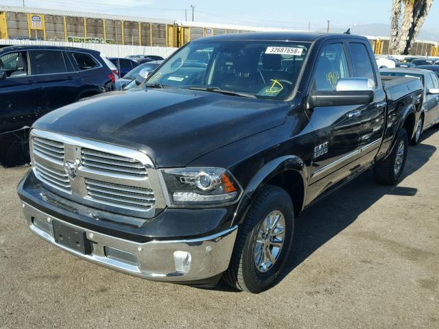 1C6RR7JT1GS249492 - 2016 RAM 1500 LARAM BLACK photo 2