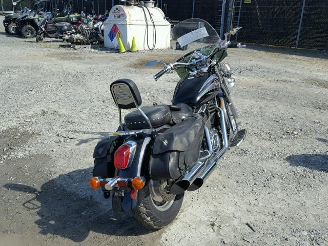 1HFSC43091A102482 - 2001 HONDA VT1100 C2 BLACK photo 4