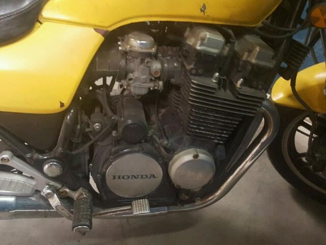 JH2RC130XEM102879 - 1984 HONDA CB650 SC YELLOW photo 7