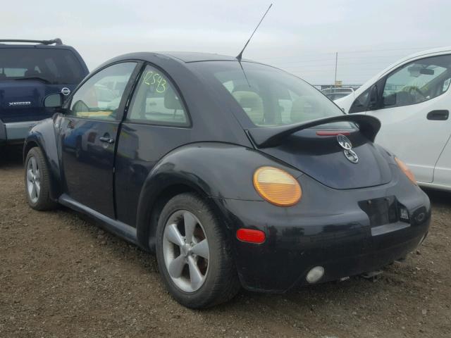 3VWCF21C6XM408779 - 1999 VOLKSWAGEN NEW BEETLE 黑色 照片 3