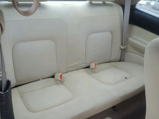 3VWCF21C6XM408779 - 1999 VOLKSWAGEN NEW BEETLE 黑色 照片 6