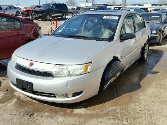 1G8AL52F23Z176651 - 2003 SATURN ION LEVEL SILVER photo 2