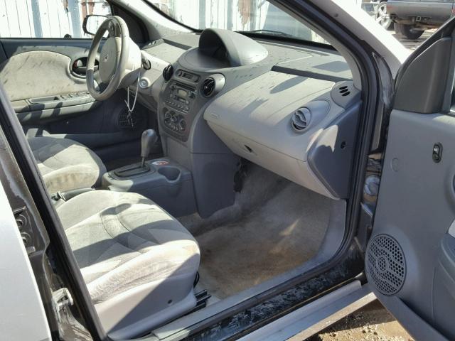 1G8AL52F23Z176651 - 2003 SATURN ION LEVEL SILVER photo 5
