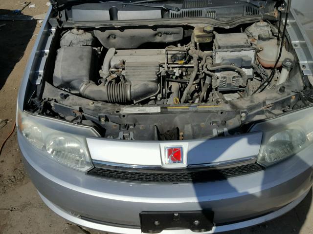 1G8AL52F23Z176651 - 2003 SATURN ION LEVEL SILVER photo 7